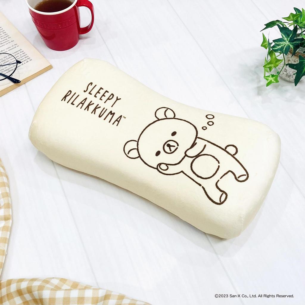 MORIPiLO Morishita подушка с эффектом памяти Rilakkuma 15x31 см поддержка талии поддержка спины мягкая игрушка подушка San-X пастельно-фиолетовый 4621206
