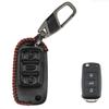 Для Volkswagen Tiguan Touran Skoda Fabia Octavia Superb Seat Leon Toledo Altea Ibiza смарт-брелок с дистанционным управлением чехол с 3 кнопками
