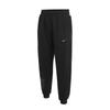 Kids Knitted Sports Pants Culture Of Basketball Logo Print Cuff Kids Bottoms Black FN8353010