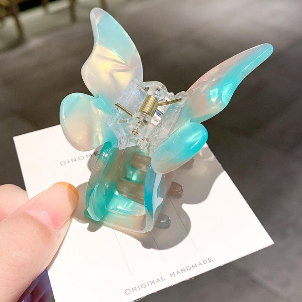 Модная заколка для волос в виде бабочки, фея, элегантная заколка для волос в виде акулы для девочек