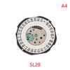 Sl25/Sl28/Sl68 Quartz Watch Movement Replacement 3 Hands Bilingual Dual Calendar Watch Repair Accessories For Watchmaker
