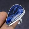 Sodalite Gemstone 925 Sterling Silver Jewelry Ring Size 7