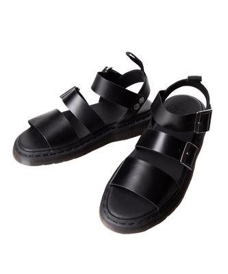 Доктор. Сандалии Dr. Martens 15695001 Gryphon Black Размер бренда 4 / Размер Японии (Прибл.) 23,0 см