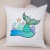 Beach Skeleton Besties Cushion Cover Double Print Cruise Time Sunset Pillowcase Soft Plush Respect Local Turtle Cushion Cover