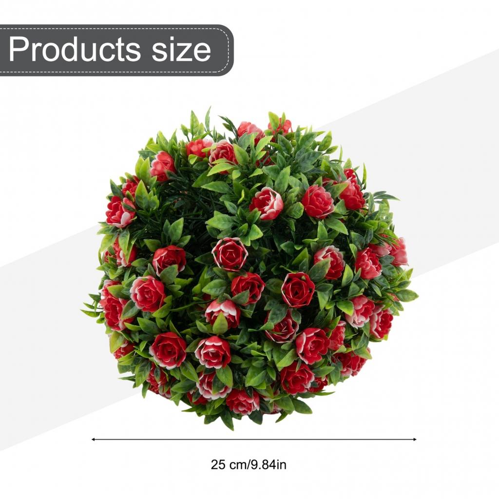Для дома Трава Шар Сад Роза Цветочные Шары Сцена Топиарий Подвесной