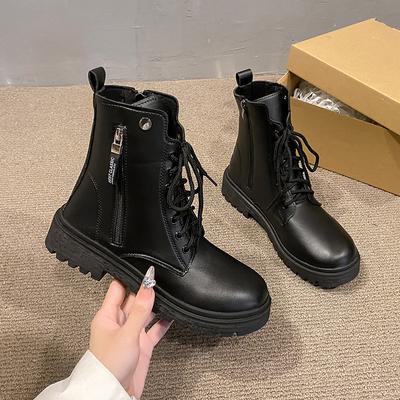 2025 Новые ботинки Женские ботинки на шнуровке для женщин Теплые ботильоны на платформе на молнии Мягкая женская обувь Зимние ботинки Botas Mujer