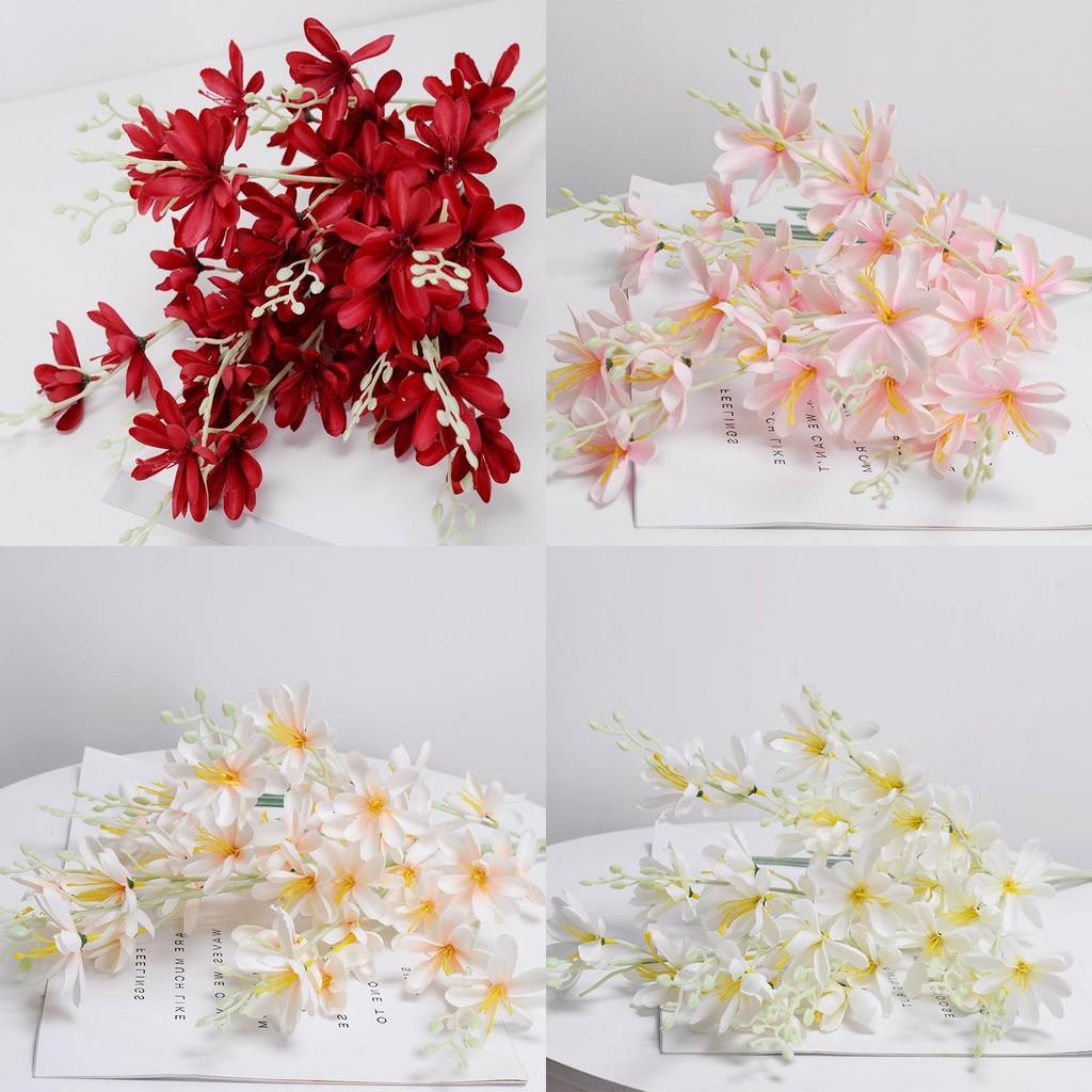 Liliflora Simulated Magnolia Desr Silk Flower Wedding Home Decor And Photography