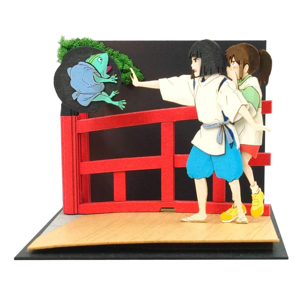 Sankei Studio Ghibli мини Унесенные призраками Бумажная поделка Заклинание Хаку MP07-117