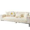 Cream Wind Cotton Sofa Cushion Solid Color Embroidery Four-Season Universal Non-Slip Leather Sofa Cover Simple Sofa Cover Cloth Towel