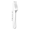 Вилка из нержавеющей стали 304 столовая вилка десертная вилка чайная вилка фруктовая вилка принадлежности лазер
