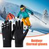 Зимние лыжные перчатки ветрозащитные перчатки для сенсорных экранов для мужчин и женщин теплые флисовые термоперчатки