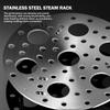 Многофункциональная стальная подставка для яиц, пельменей, пароварка, приготовление на пару для кухонных принадлежностей, приготовление пищи R9O4