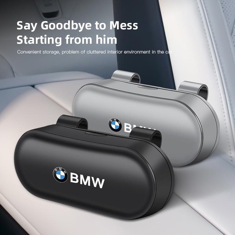BMW Автомобильный бокс для очков Держатель для солнцезащитных очков Автомобильный кейс для хранения на солнцезащитный козырек Для E60 E70 Performance X6 F30 F40 M F10 E90 E46 F20 E93 X3 G11