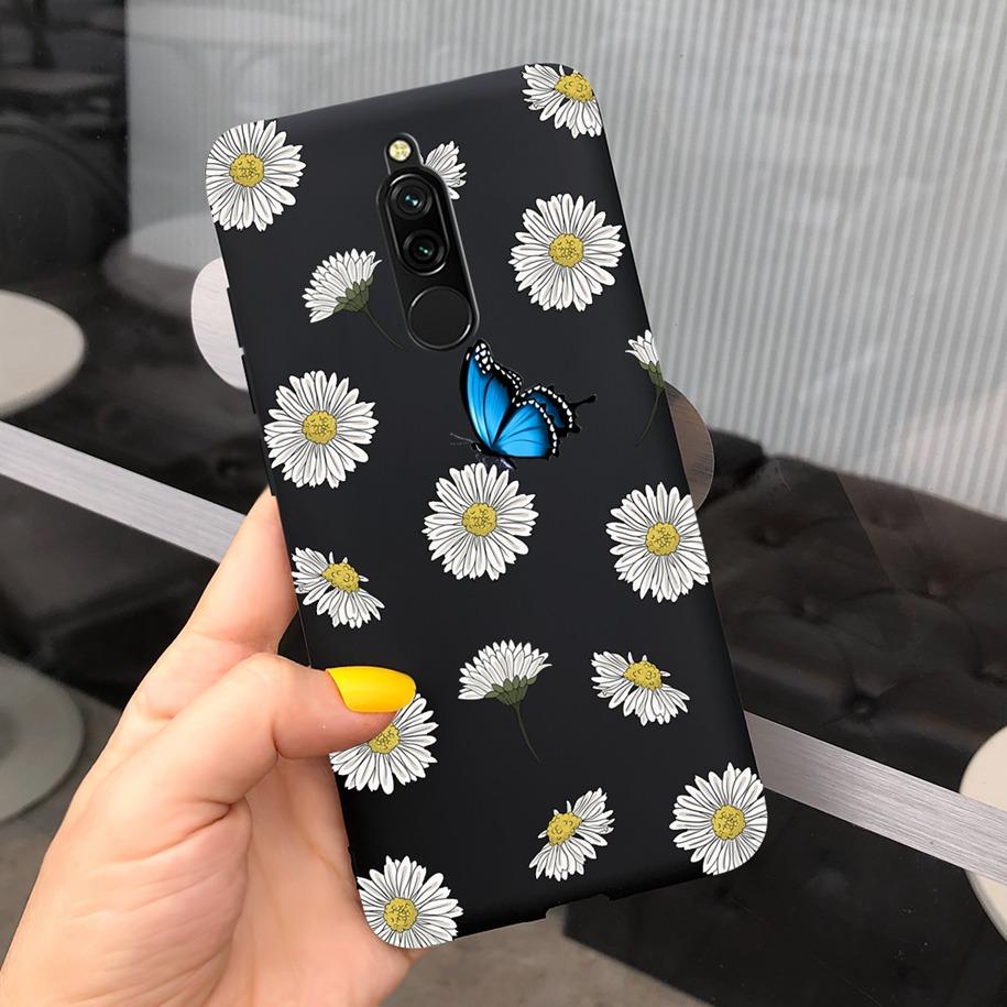 Популярный лавандовый чехол для Xiaomi Redmi 8 Чехол 2021 Мягкий тонкий силиконовый ТПУ чехол для телефона Funda для Xiomi Redmi 8 Coque Чехол Redmi8