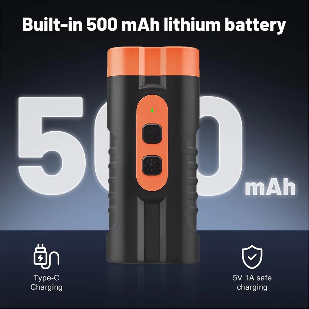 Ультразвуковой отпугиватель собак с двумя головками, перезаряжаемый через USB, устройство для дрессировки собак, мощное устройство против лая со светодиодным фонариком