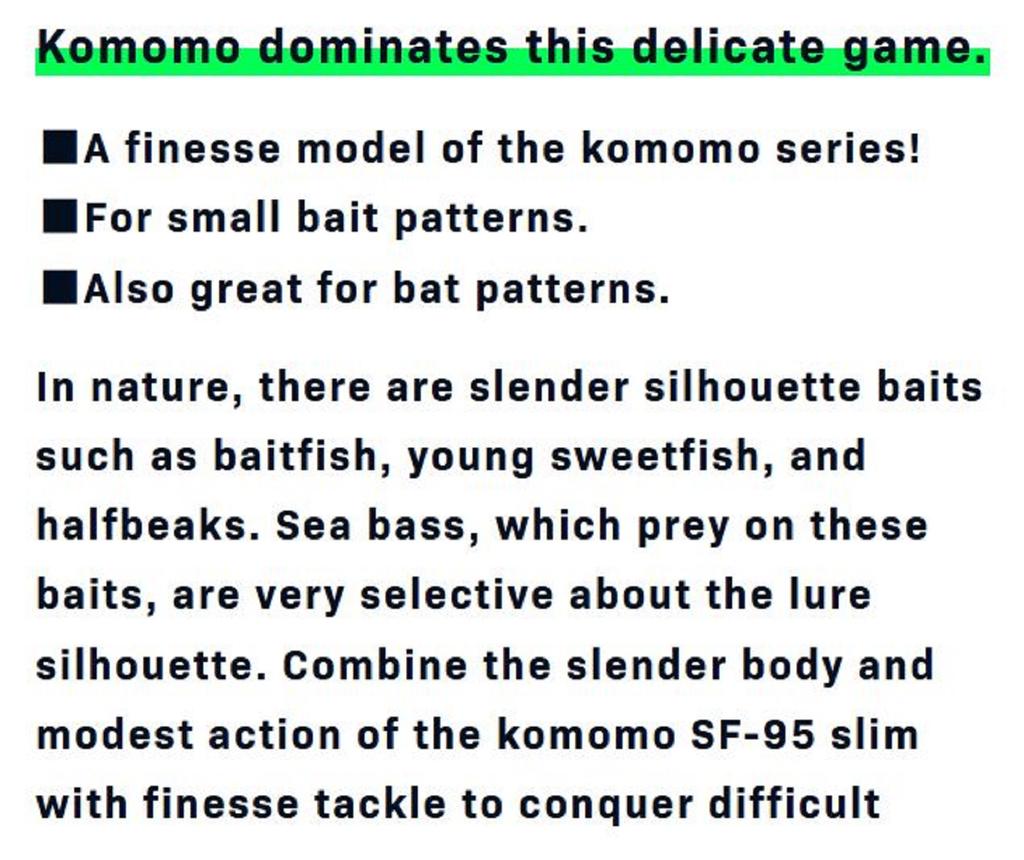 Ima Воблер плавающий Komomo SF 95 Slim KS95-218 (9315)