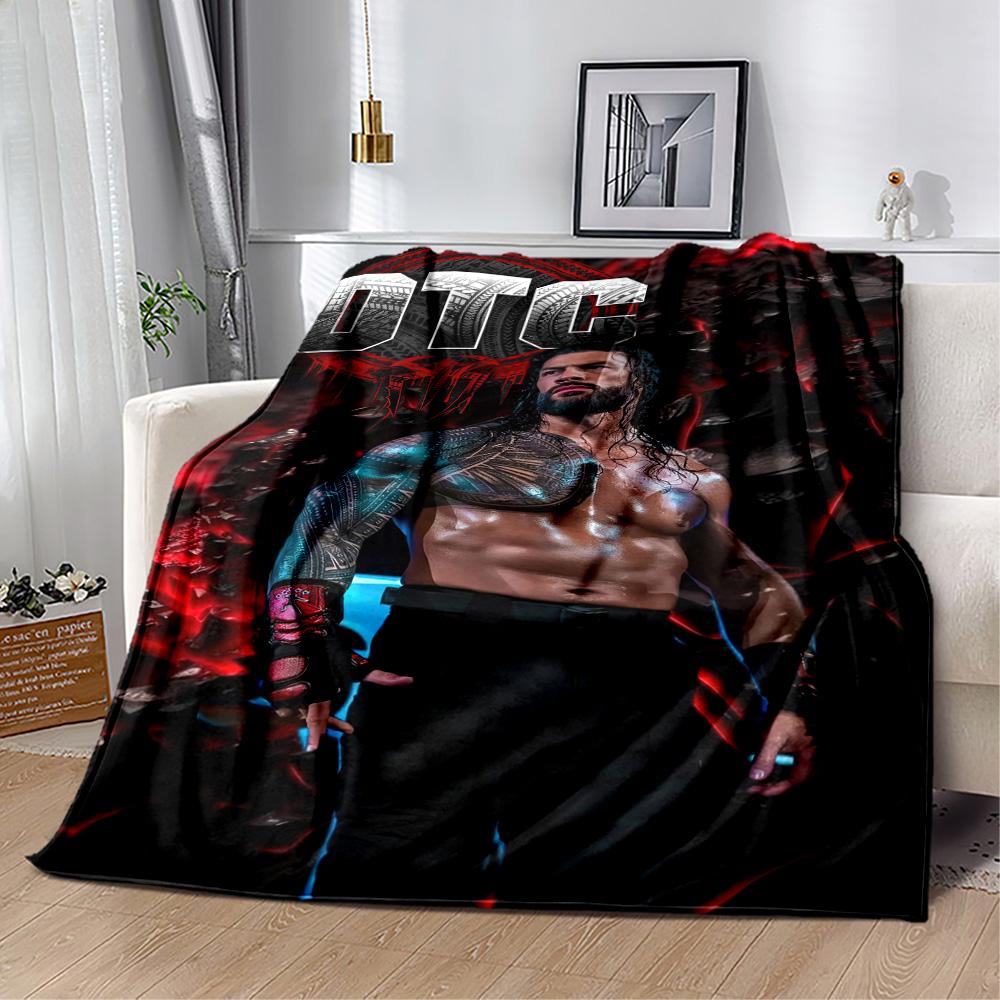 Roman Reigns5 Blankets are suitable for living rooms,making them an ideal choice for outdoor travel and gifts.