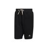Solid Color Lace-Up Letter Print Shorts Men Shorts Black HB6590-BLACK