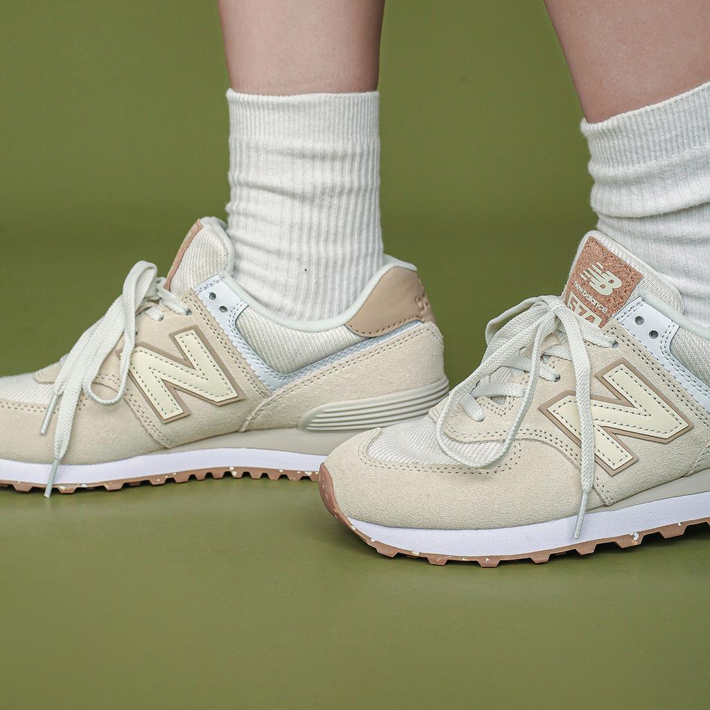 New Balance 574 Женские кроссовки Angora Incense Коричневые WL574SL2