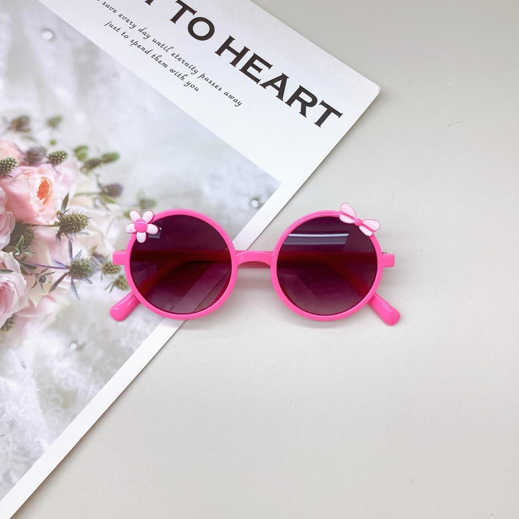 Детские солнцезащитные очки Защита от солнца Защита от ультрафиолета Милые цветочные солнцезащитные очки для девочек Солнцезащитные очки для мальчиков