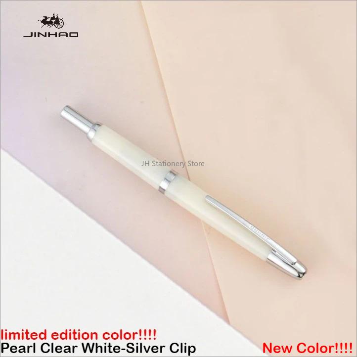 JINHAO 20 Пресс-перьевая ручка Элегантная Роскошная Чернильная ручка F EF Перо Пишущие Каллиграфические ручки Школьные Принадлежности Канцелярские товары