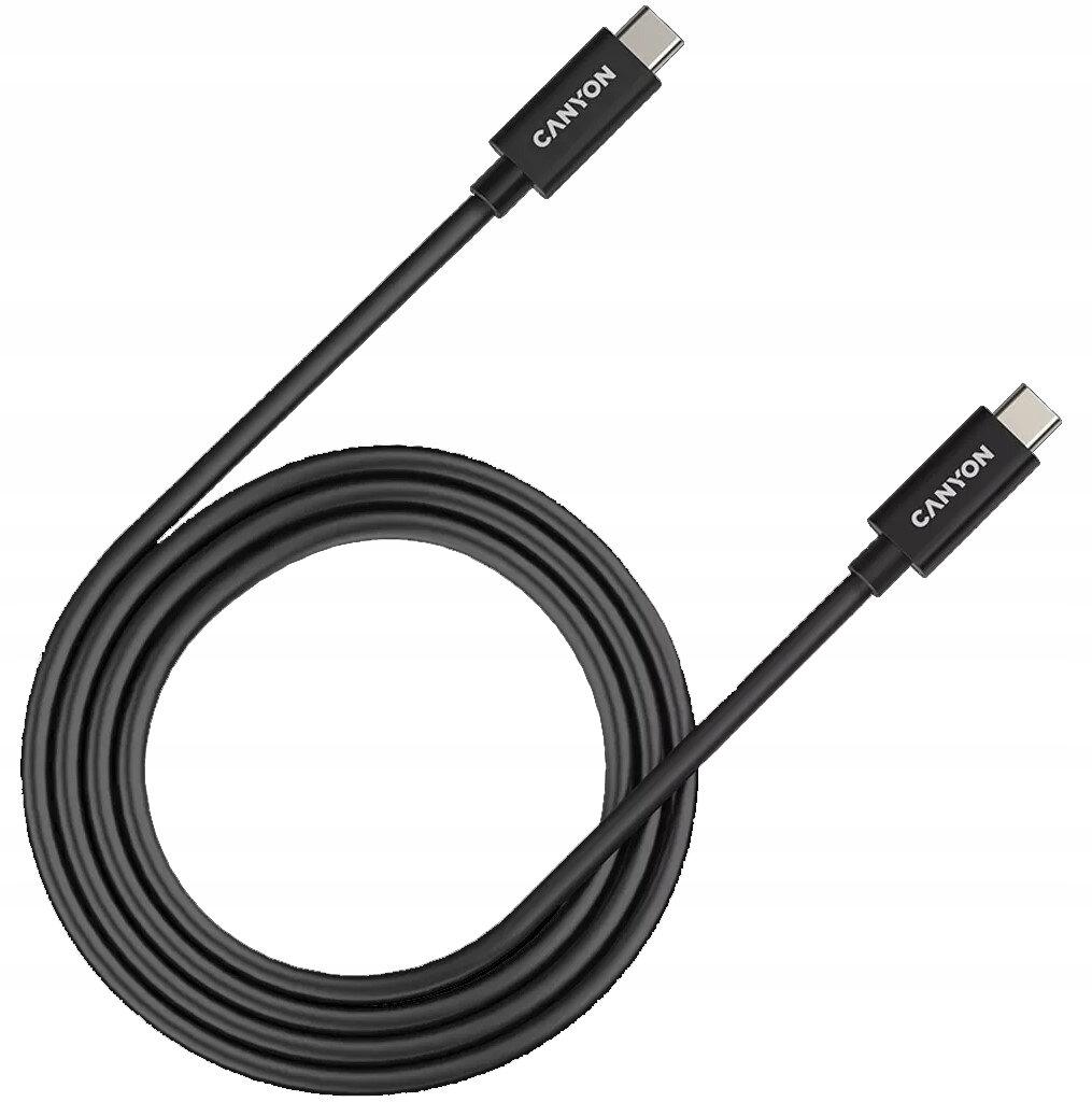Canyon Usb Type C - Usb Type C Cable 1 Black 1 Pc