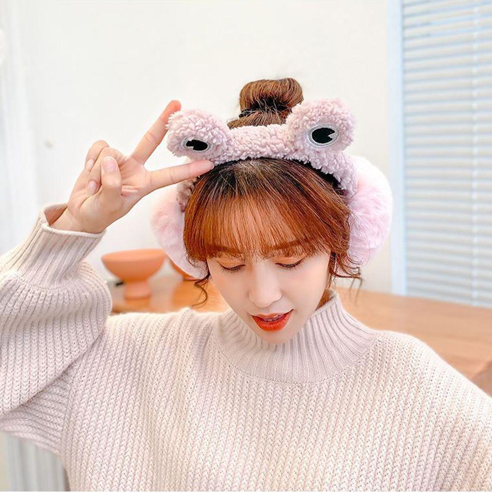 Frog Bear Ear Outdoor Ear Protection Women Ear Muff Children Ear Cover Korean Style Ear-flap Plush