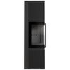 Wood Burning Steel Stove KRATKI TORA/M 8 kW Ø 150 Quartz Sinter Nero Assoluto Black Thermotec