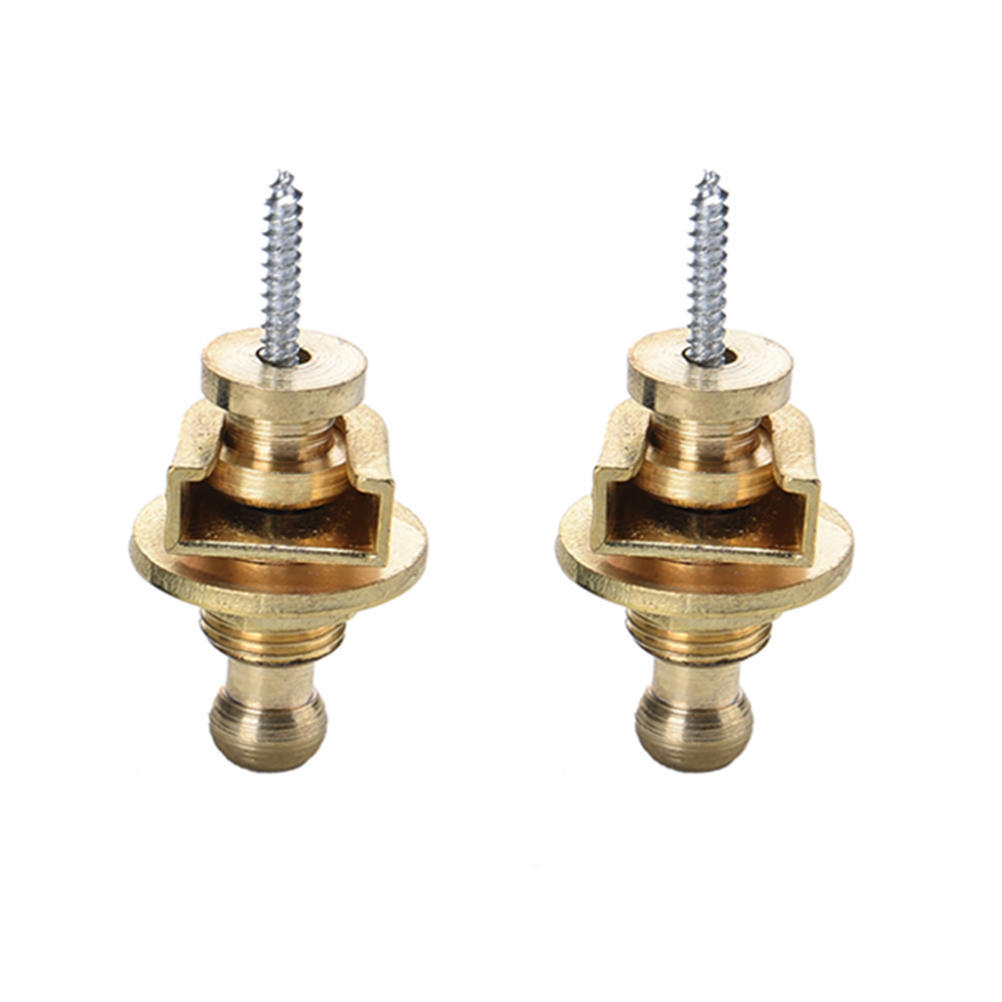 2 шт. привлекательные и прочные ремешки в стиле Шаллер, замки для электроакустической гитары, бас-гитары, кнопки