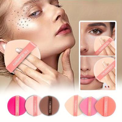 Пуховка для пудры Beauty Powder Puff Можно использовать как влажным, так и сухим способом. Каплевидное яйцо для макияжа лица — это бьюти-инструмент с мягкой текстурой.
