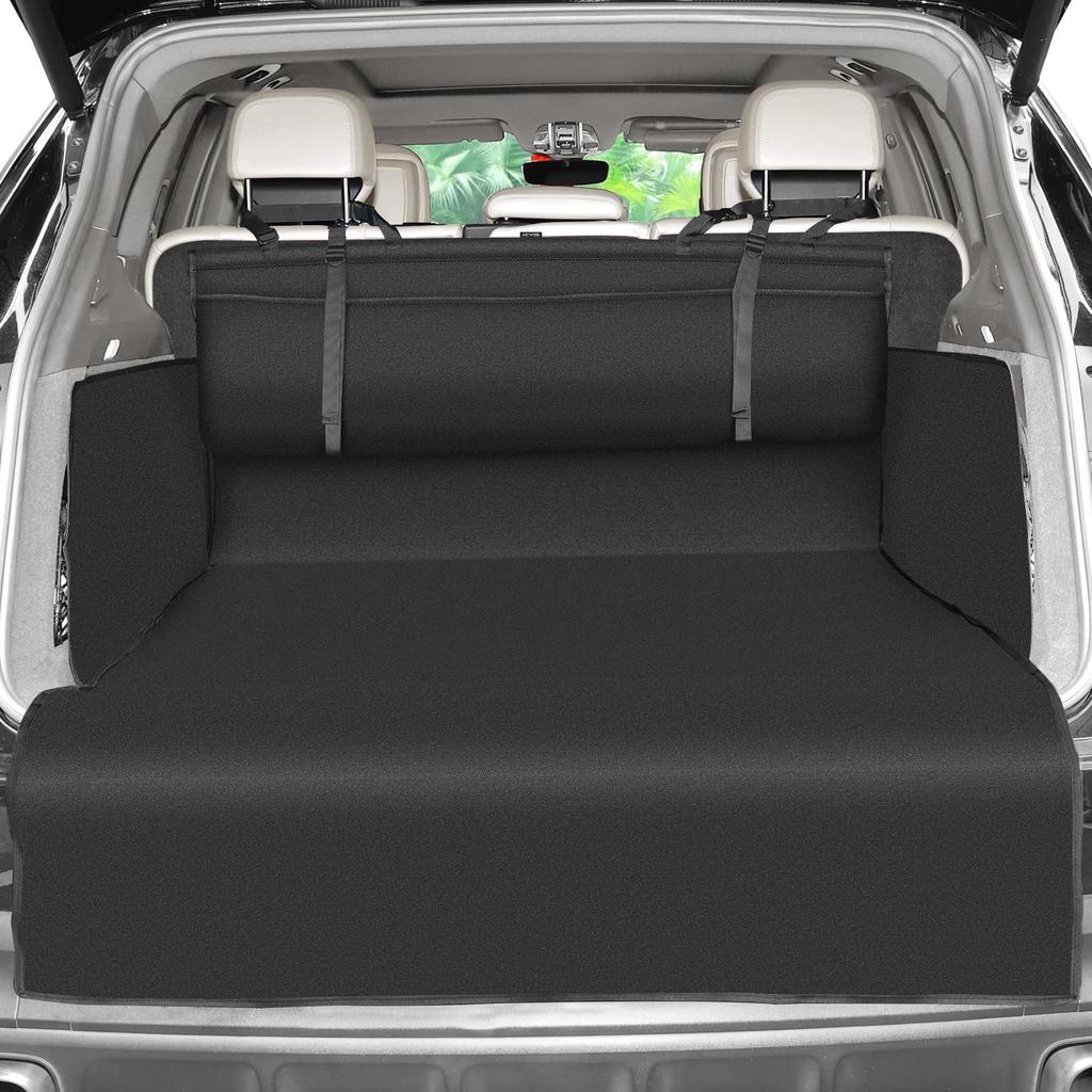 KYG Universal Trunk Sheet with Large Capacity Easy for Small and Medium All Types of Dogs and Cargo Bumper Outdoor Leisure Pockets, Waterproof,