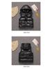 Kids' Hooded Down Cotton Vest: Thickened Sleeveless Jacket for Girls (Autumn/Winter).
