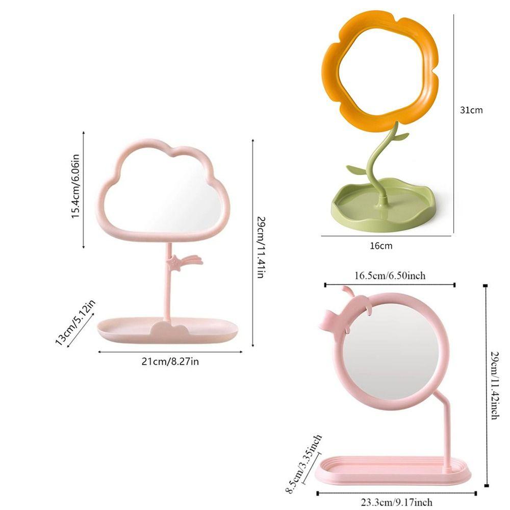Съемные зеркала для макияжа Многофункциональные декоративные зеркала Подарки Зеркало в форме облака