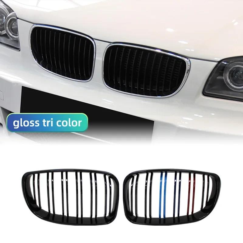 Накладки на решетку радиатора для BMW E81 E87 E82 E88 128I 130I 135I Спортивная решетка Двойные ламели
