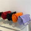 Oxford Cloth Fashion Solid Color Shoulder Bag College Students Canvas Bag Candy Color Shoulder Bag Small Square Bag Large Capacity Bag