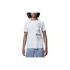 Jumpman Diamond Letter Number Logo Круглый вырез Повседневный свитер с коротким рукавом Футболка Детские футболки Белый HM4737-100