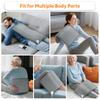 60X30CM Electric Heating Pad with 9 Levels Constant Temp 4 Modes Timer Body Warming Thermal Mat for Legs Abdomen Hands