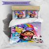 3pcs Gaby's Bubble House1 Design Cover Set - HD Printed Bedding with 1 Cover and 2 Pillowcases - Perfect for Home and Dorm Decor
