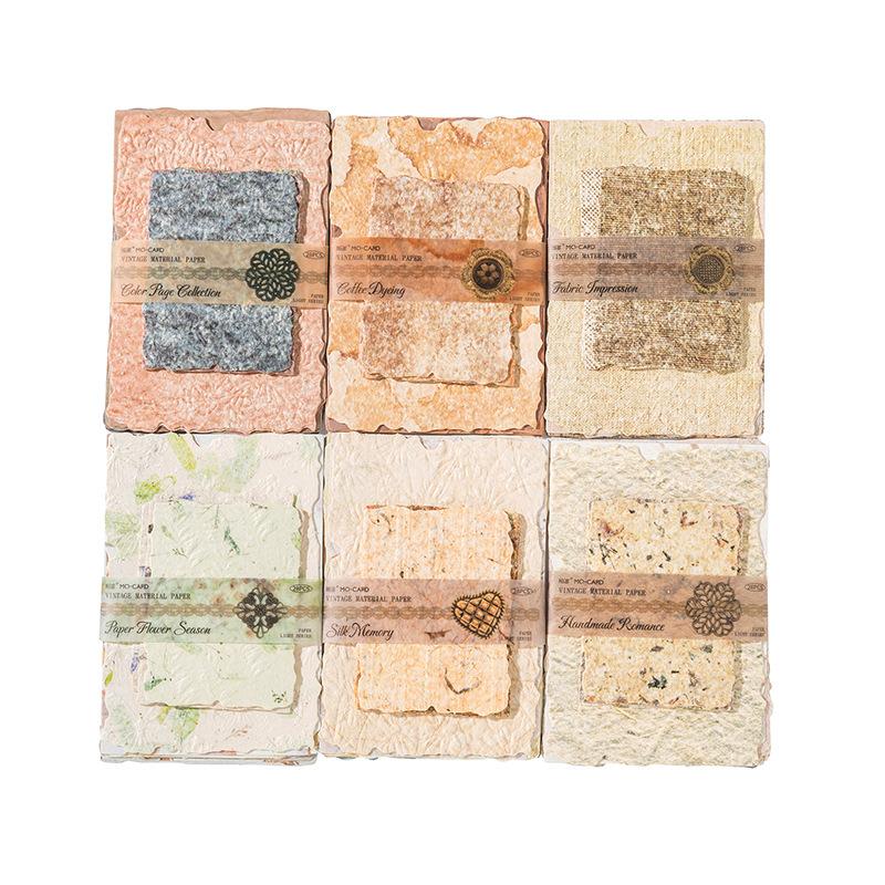 28 Листов Бумаги для Скрапбукинга Винтажные Принадлежности для Журналинга Наборы для Творчества для Планеров Эстетичный Альбом для Коллажей Фоторамки