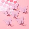 Wall Mounted Butterfly Wall Hooks Self Adhesive Key Holder Butterfly Storage Hanger  Bathroom
