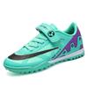 Children's football shoes Velcro boys student game training shoes popular high quality girls broken nail football shoes