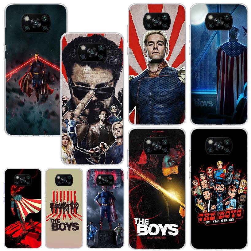 Чехол для телефона The Boys Homelander для Xiaomi Poco X7 X6 X5 M7 M8 Pro F7 Ultra Redmi 15C 15 13C 13 12C 12 10 10C 10A Художественные Fundas P