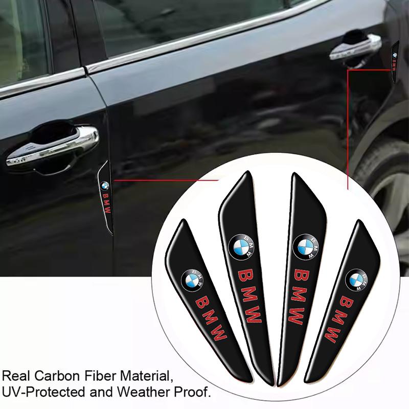 WKRA1 Rubber Car Door Bumper Anti-collision Strip Protector For BMW M Power Performance F10 F31 E36 E39 E87 E90 X5 Car Accessories