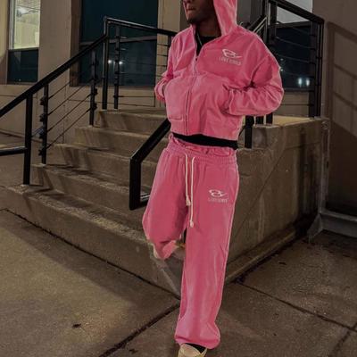 Европейские и американские спортивные штаны с вышивкой букв и двойным поясом