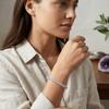 Stretchable Rope Laser Crystal Bracelet Elastic Cord Fashion Jewelry  Daily Wear