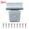 Heavy Duty Door Cabinet Hinge Self Closing Overlay Flat Cabinet Hinge Suitable for Home Decorative Hardware Soundproofing Hinge