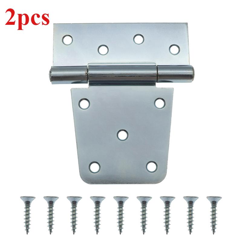 Heavy Duty Door Cabinet Hinge Self Closing Overlay Flat Cabinet Hinge Suitable for Home Decorative Hardware Soundproofing Hinge
