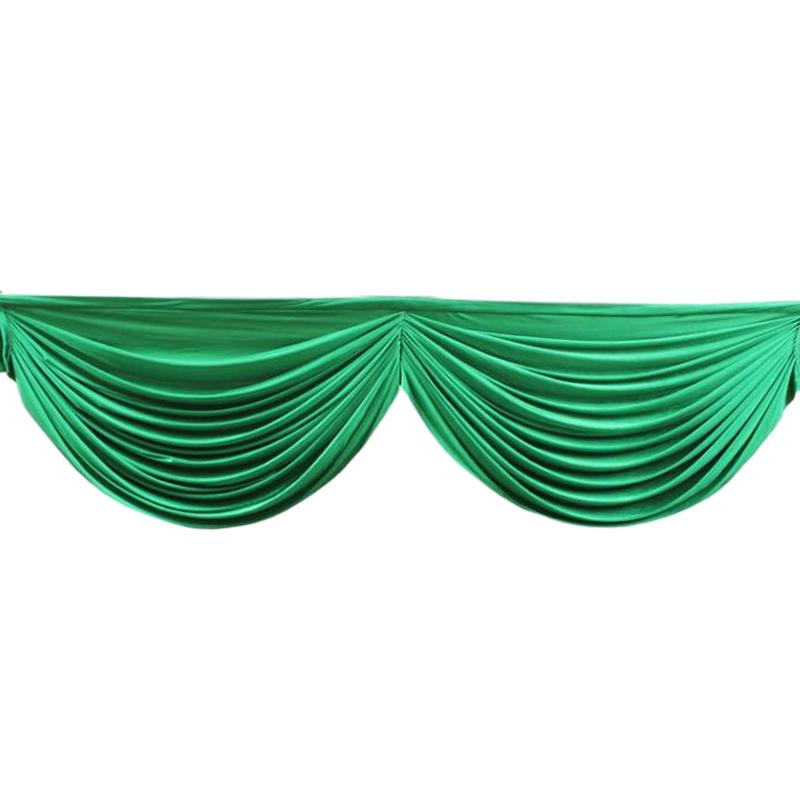 2M Свадебный фон занавеска гирлянда для вечеринки балдахин драпировка панель свадебный фон занавес балдахин сценический фон декор драпировка