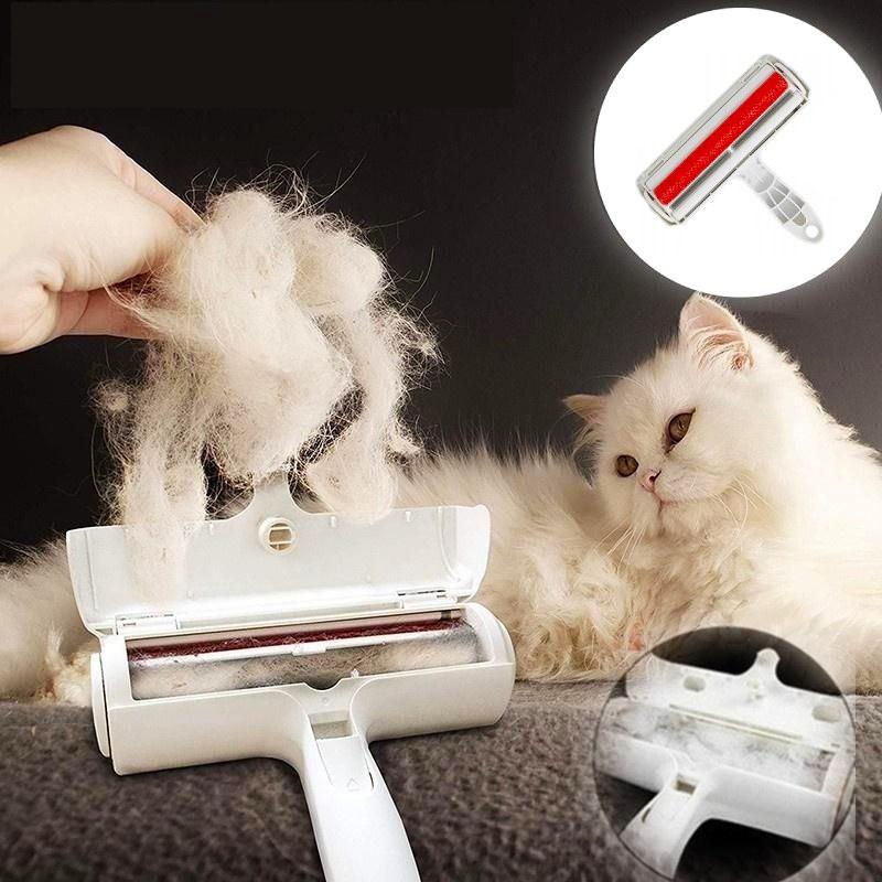 Brush Roller for Cleaning Dog Cat Hair for Upholstery Clothes
