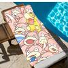 Cute Cartoon Beach Towel Psyduck & Slowpoke Oversized Microfiber Towel for Yoga Camping Outdoor